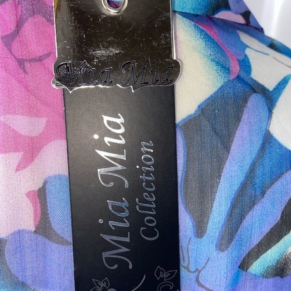 Mia Mia Collection floral dress size Large - Picture 9 of 9